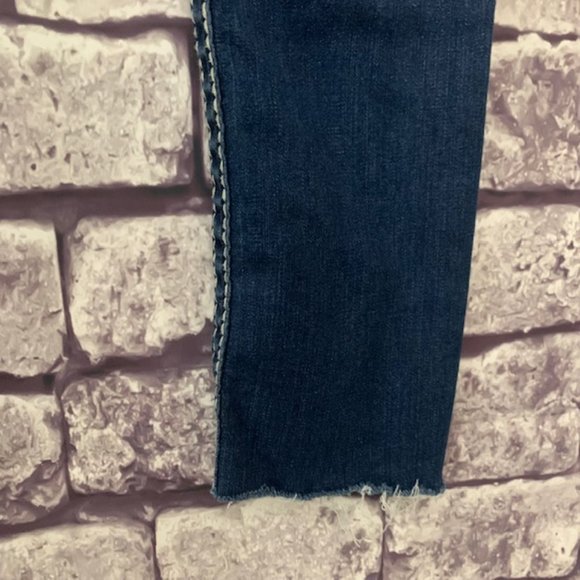 True Religion Skinny Jeans W/ Raw Edge Hem - Picture 7 of 9